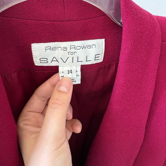 VINTAGE Rena Rowan Berry Blazer - Picture 2 of 5